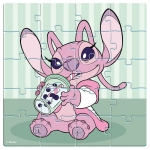 Магнитен пъзел 60 ел. Лило и Стич Lilo and Stitch 18x18x2 см с 3 пъзела по 20 ел.